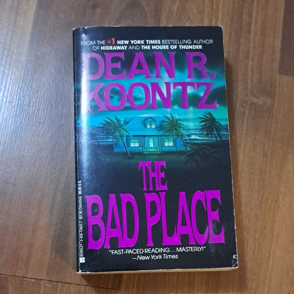 Dean R. Koontz 'The Bad Place' Book
